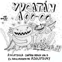 Ajolotzilla Contra Ataca, Vol.2 (El Nacimiento de Ajolotzuki) album cover
