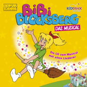 Audiobook cover for Bibi Blocksberg. Das Musical by Marcell Gödde