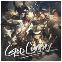 Album cover for Angel With A Shotgun (feat. Derivakat, Yuki, Isaa Corva, RIHSURI & Cartian) by God Complex