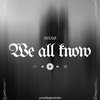 We All Know - Single