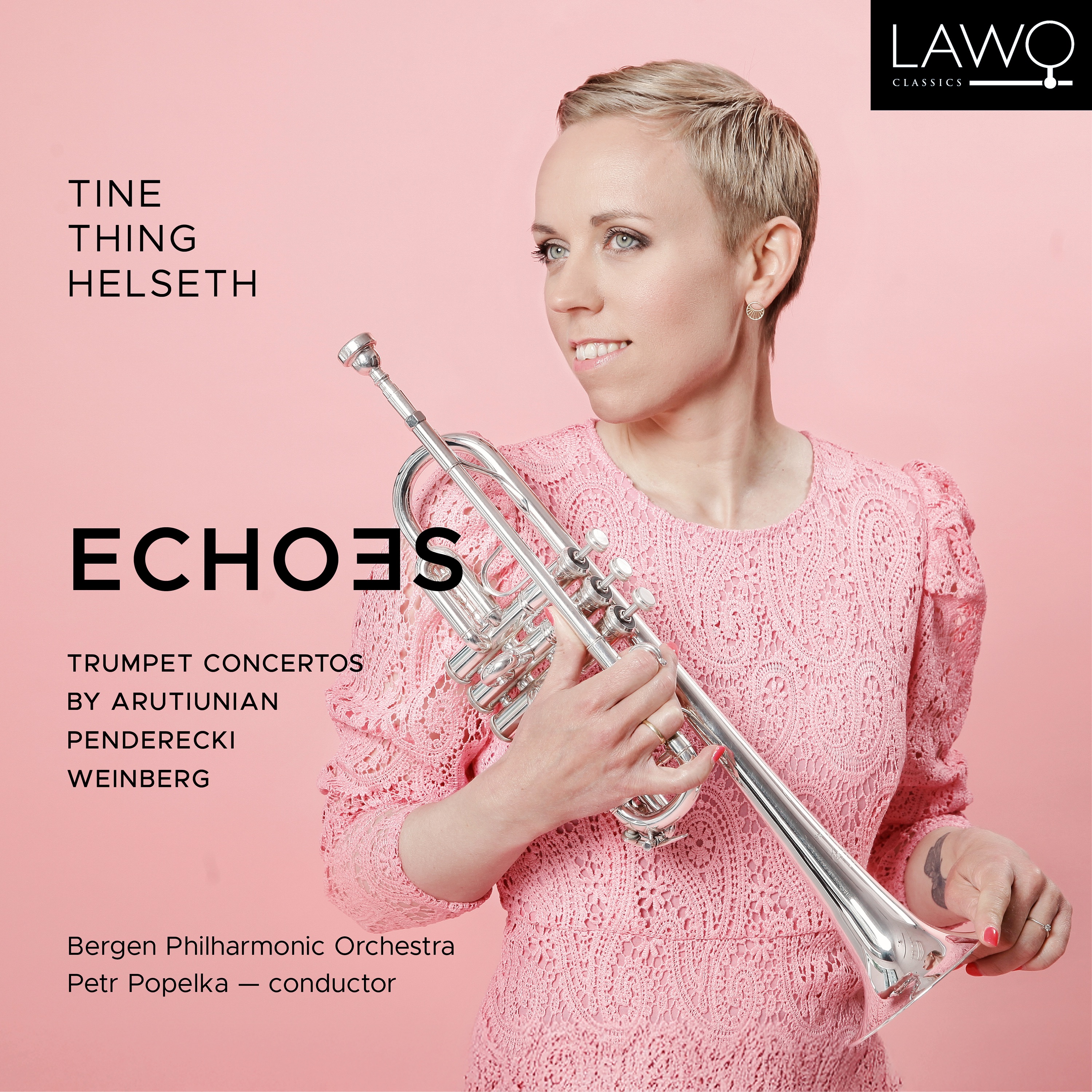 Echoes: Trumpet Concertos by Arutiunian, Penderecki and Weinberg