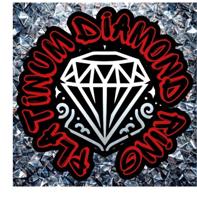 Platinum diamond ring - Single