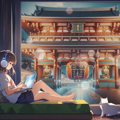 Serene Studies at Asakusa Gate