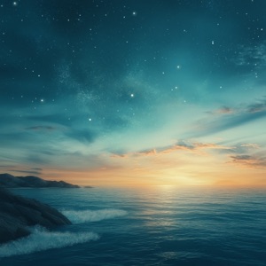 Diffused Shores Under Pale Moons