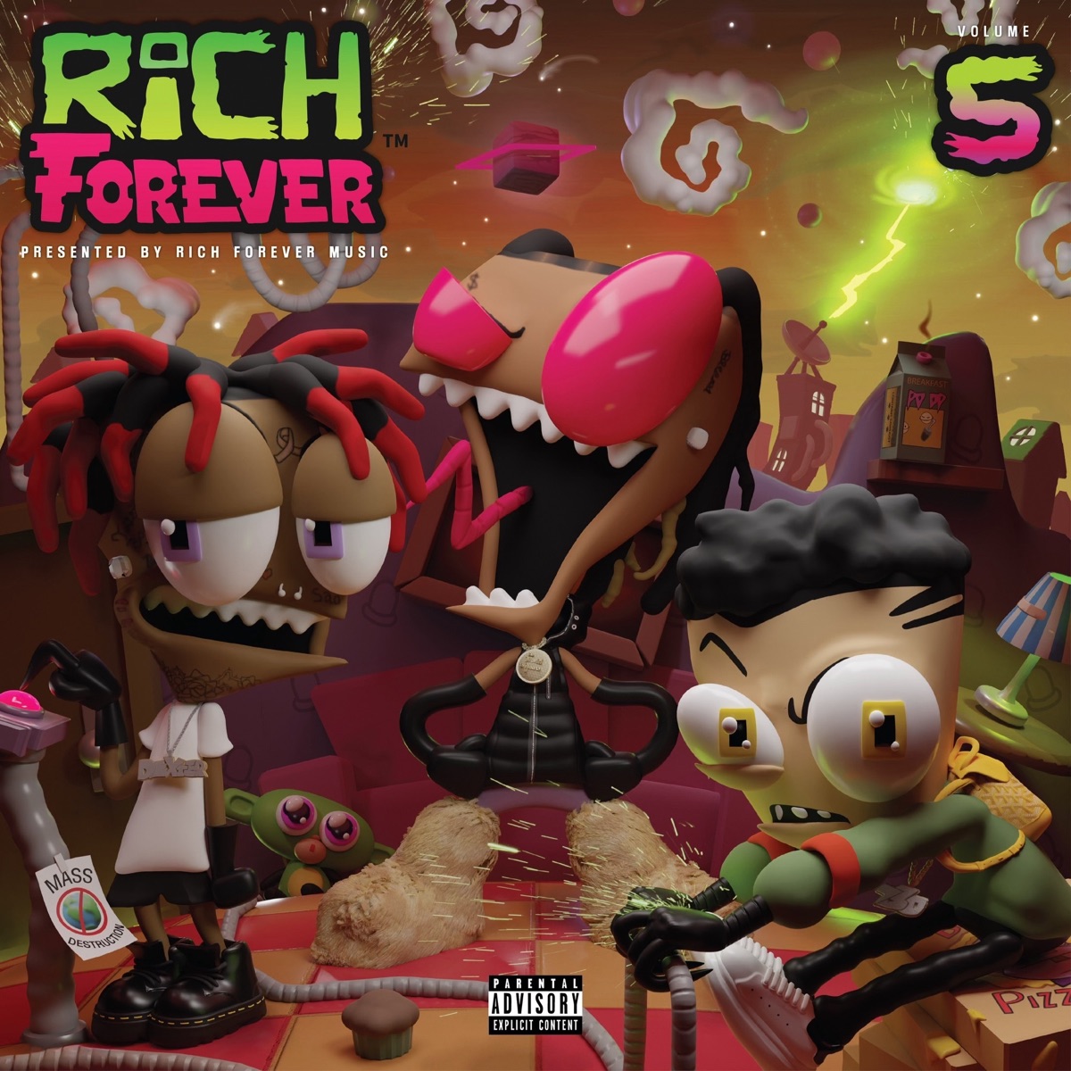 Rich Forever 5 - Album by Rich The Kid, Famous Dex & Jay Critch - Apple  Music