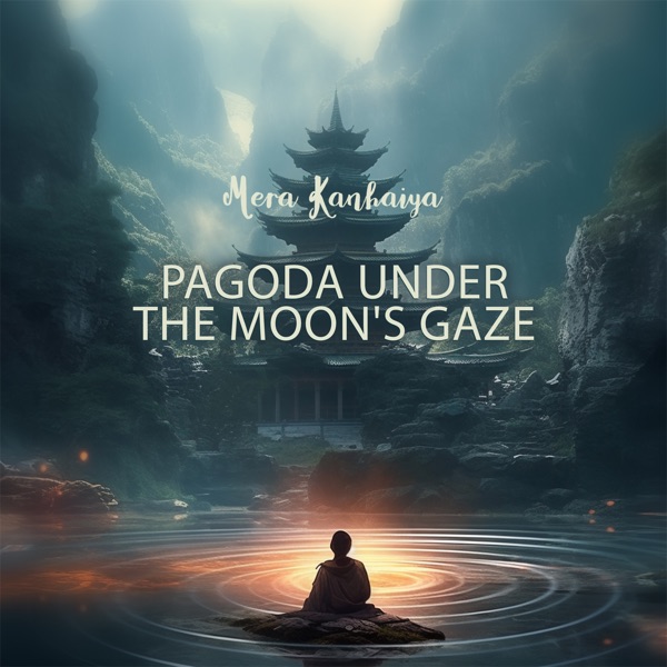 Pagoda Under the Moon's Gaze