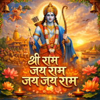 Shri Ram Jai Ram Jai Jai Ram | श्री राम जय राम जय जय राम | Powerful Ram Dhun - Hardik Sabalpara Cover Art