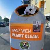 Ganz Wien bleibt clean artwork