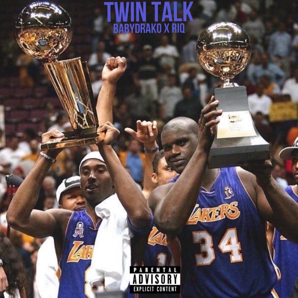 Обложка альбома «Twin Talk (feat. K'SON) - Single» — BabyDraKo & RIQ