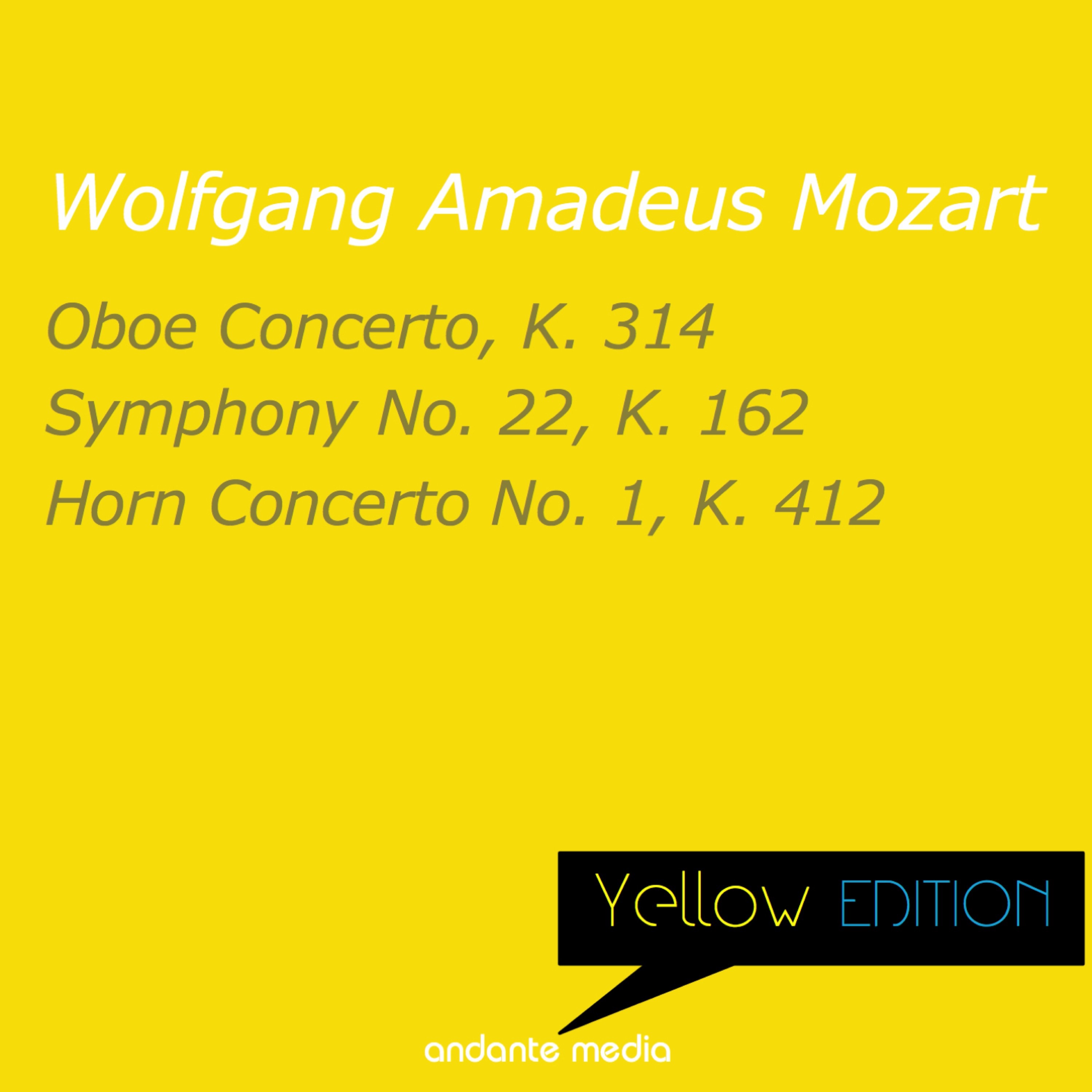 Yellow Edition - Mozart: Oboe Concerto, K. 314 & Horn Concerto No. 1, K. 412