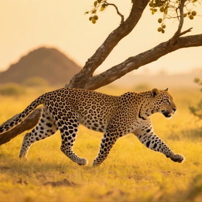 Wildlife sounds: Leopard - Single