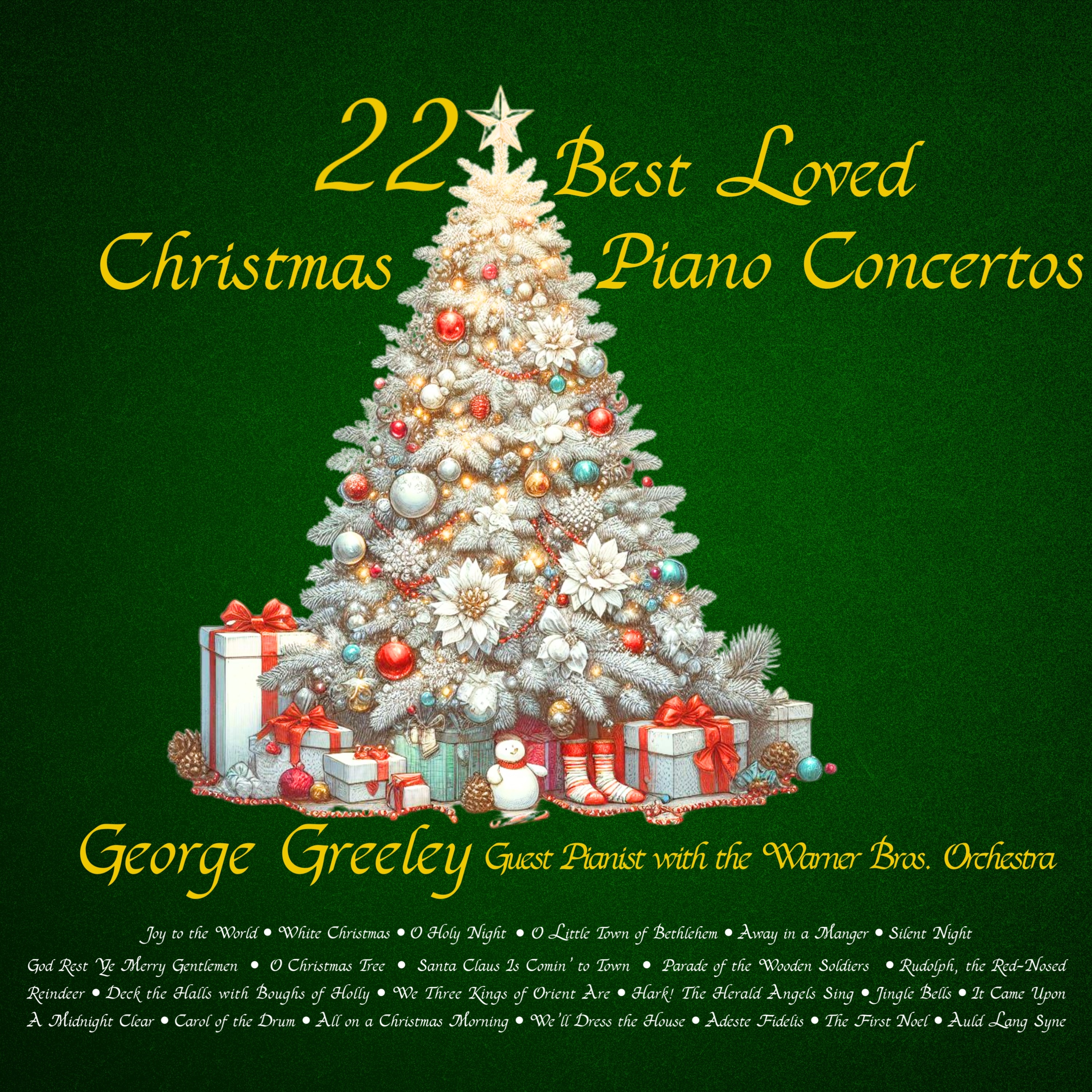 22 Best Loved Christmas Piano Concertos (feat. The Warner Bros. Orchestra)