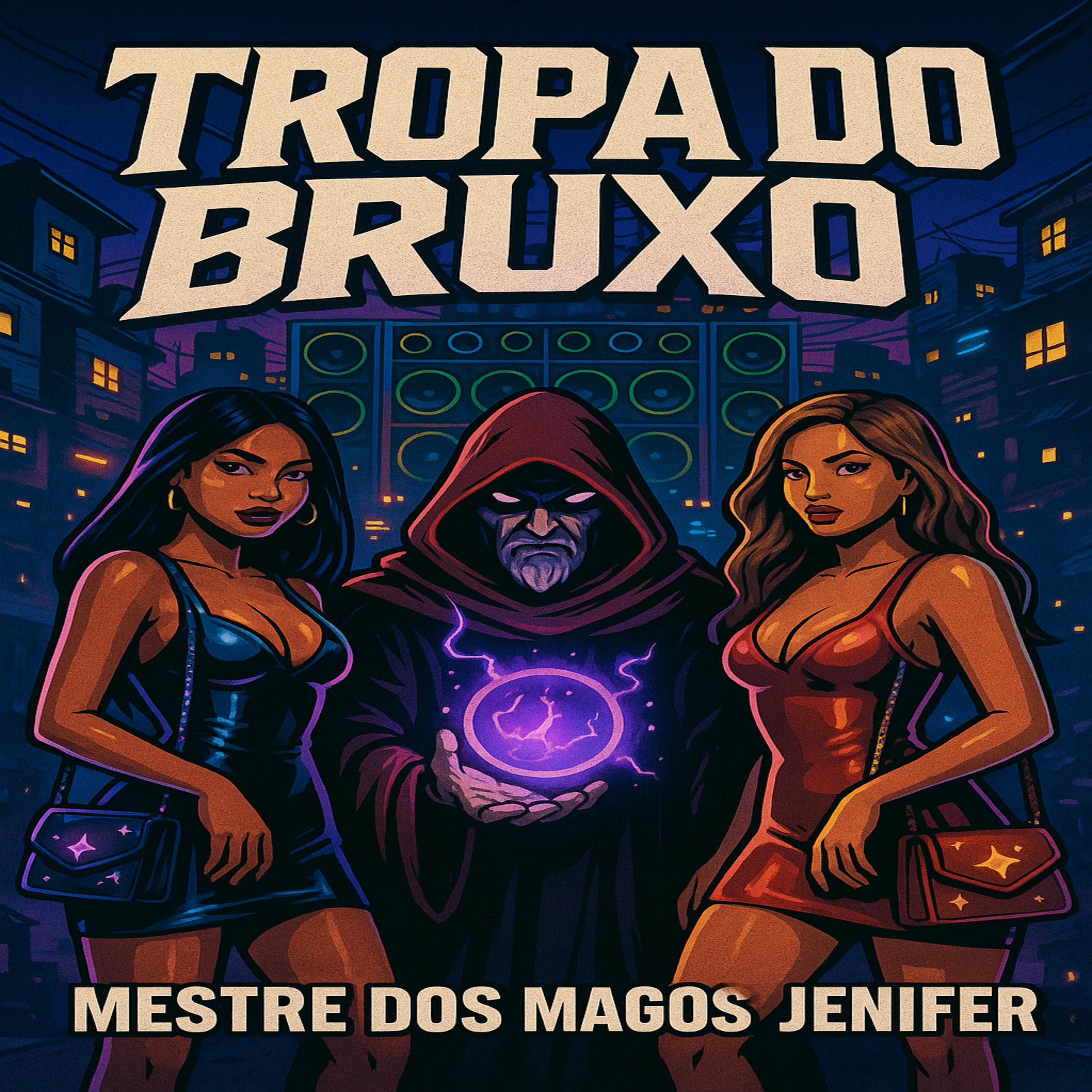 Tropa do Bruxo - Single by MESTRE DOS MAGOS & Jenifer album cover