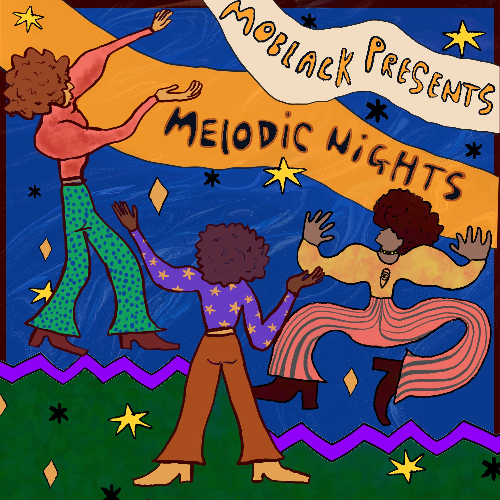 Moblack Presents Melodic Nights - EP