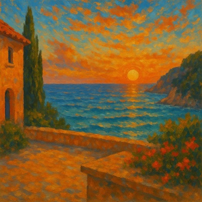 sunset routine - Single