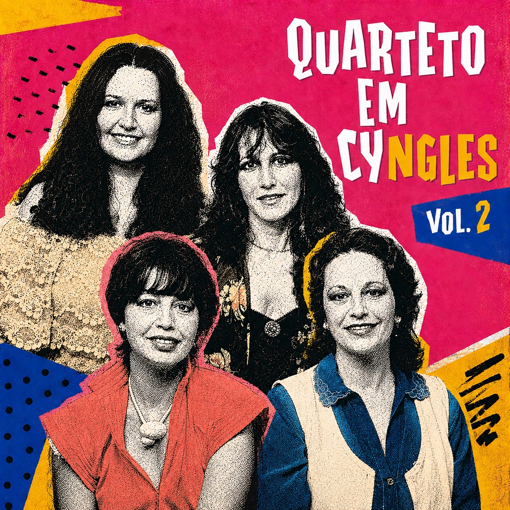 Обложка альбома «Quarteto em Cyngles, Vol. 2» — Quarteto Em Cy