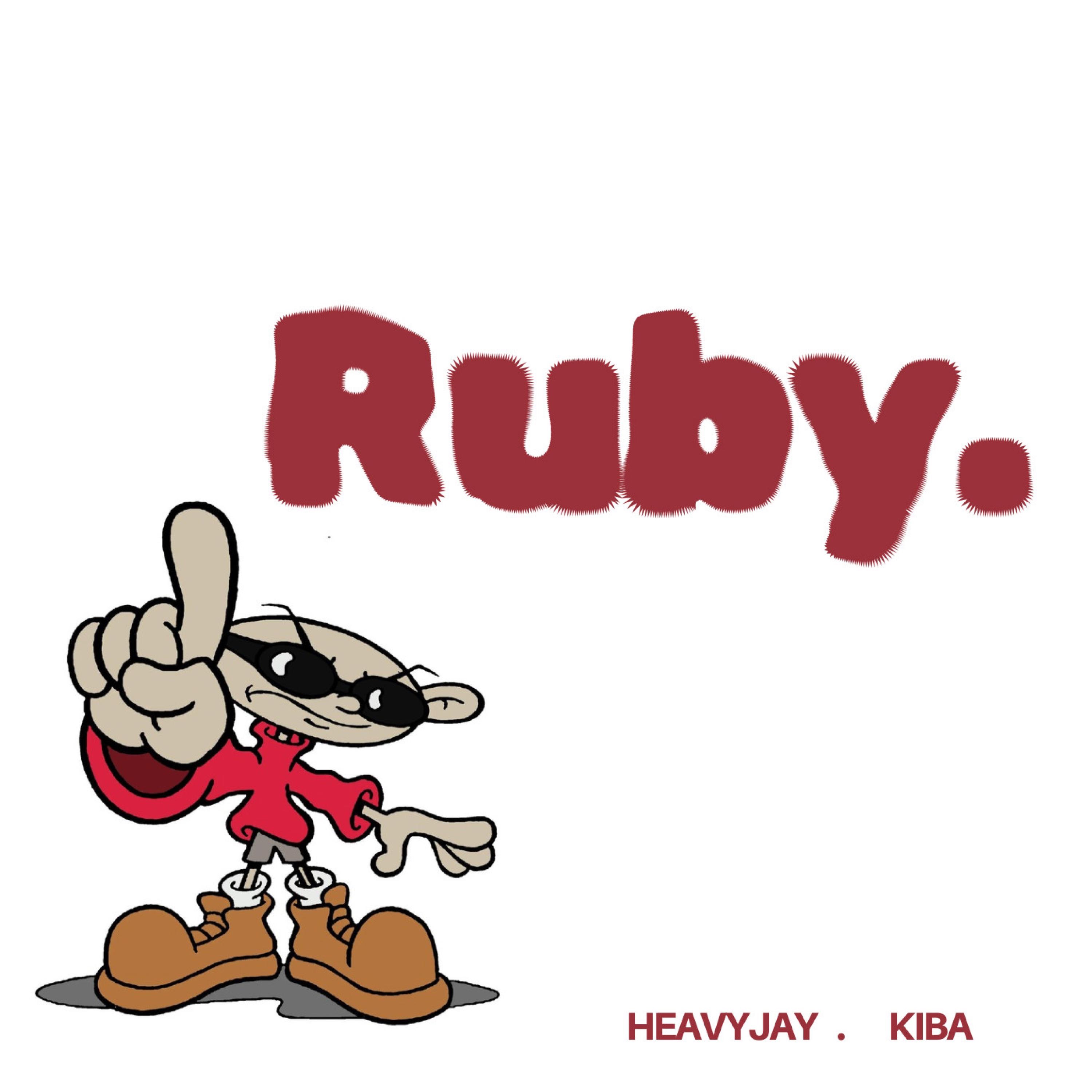 Ruby (feat. Kiba) - Single by Heavy Jay album cover