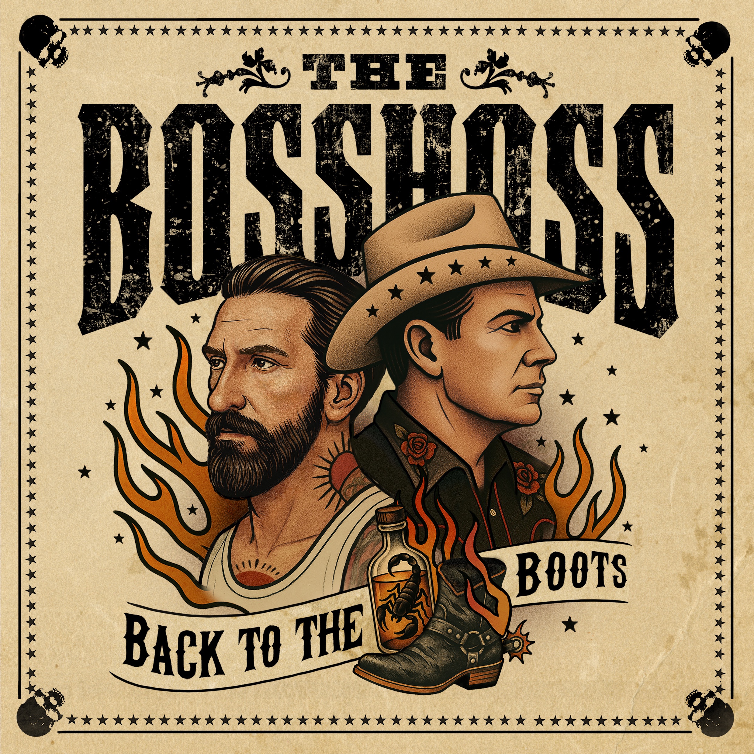 The BossHoss - I'll Be Back (feat. Arnold Schwarzenegger) music is made in heaven!'