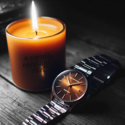 a candle cant light itself - Single