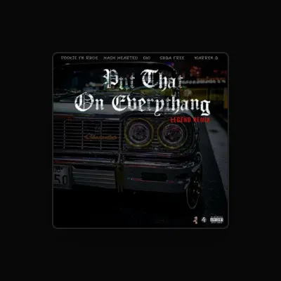 Listen to Pookie F'n Rude Suga Free Warren G, watch music videos, read bio, see tour dates & more!