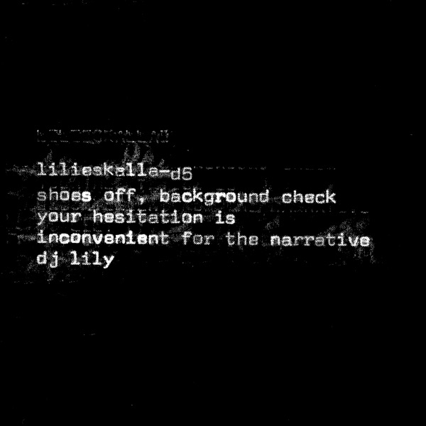 Shoes off, Background Check, Your Hesitation Is Inconvenient for the Narrative - Single