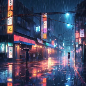 Lights in the Rain (feat. ChillVibesX)