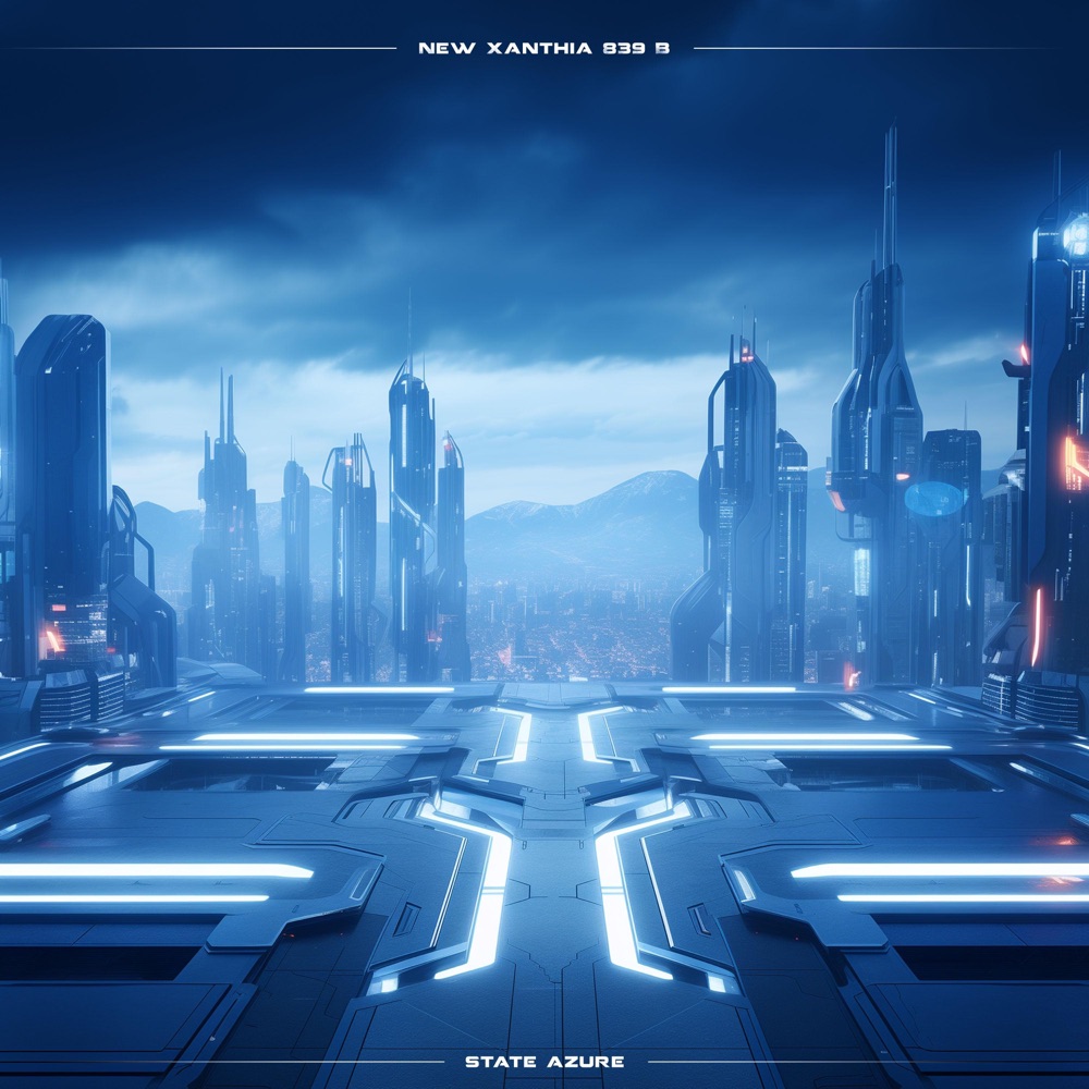 Обложка альбома «New Xanthia 839 B - Single» — State Azure