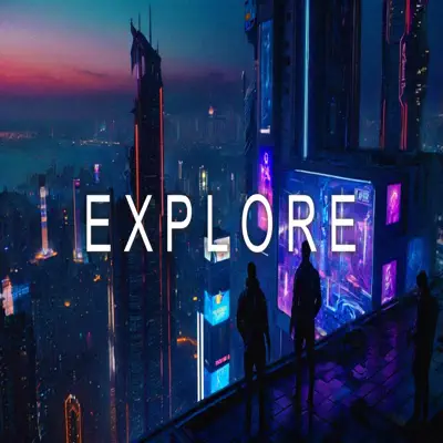 Listen to EXPLORE Synthwave Cyberpunk Electronic Music Mix by Darksynth.J