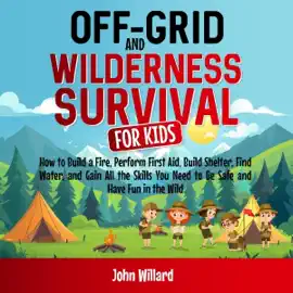 Off-Grid and Wilderness Survival for Kids: How to Build a Fire, Perform First Aid, Build Shelter, Find Water, and Gain All the Skills You Need to Be Safe and Have Fun in the Wild (Unabridged)