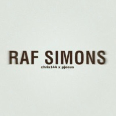 RAF SIMON (feat. chriss144) - Single