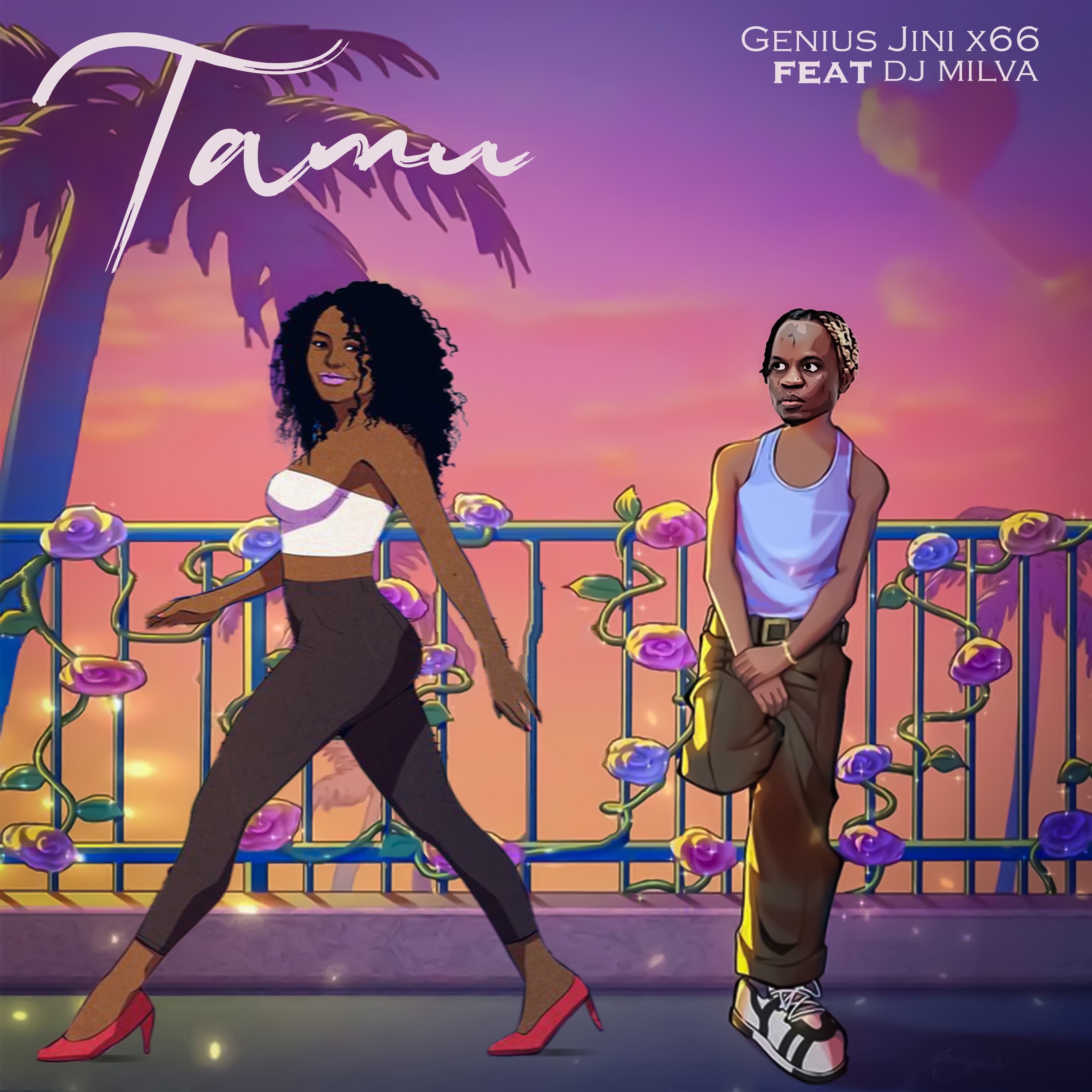 Geniusjini x66 Ft. Dj Milva - Tamu By Geniusjini x66 Ft. Dj Milva | DJMwanga.com