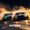 Outside