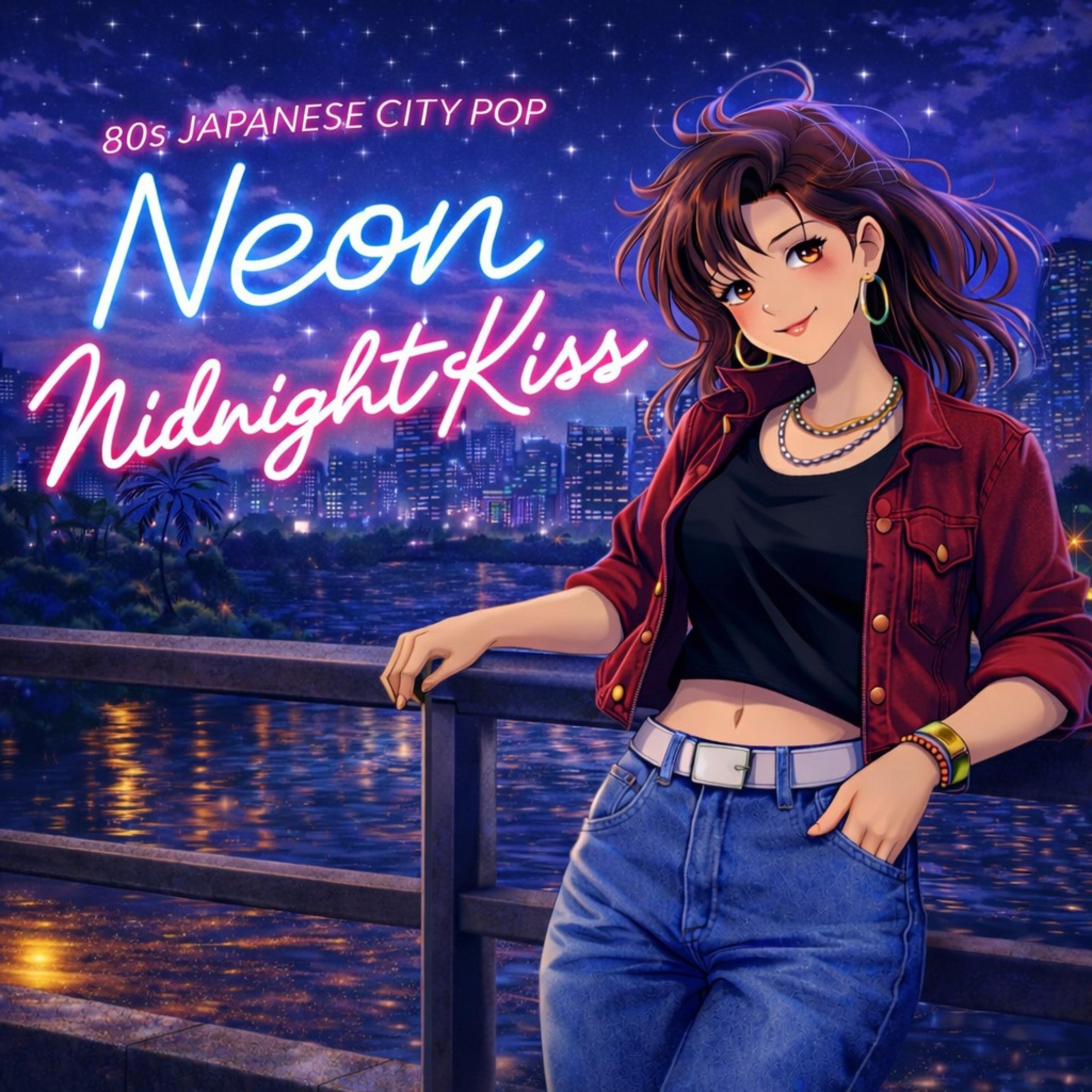 80sJAPANESE CTY POP Neon midnight Kiss