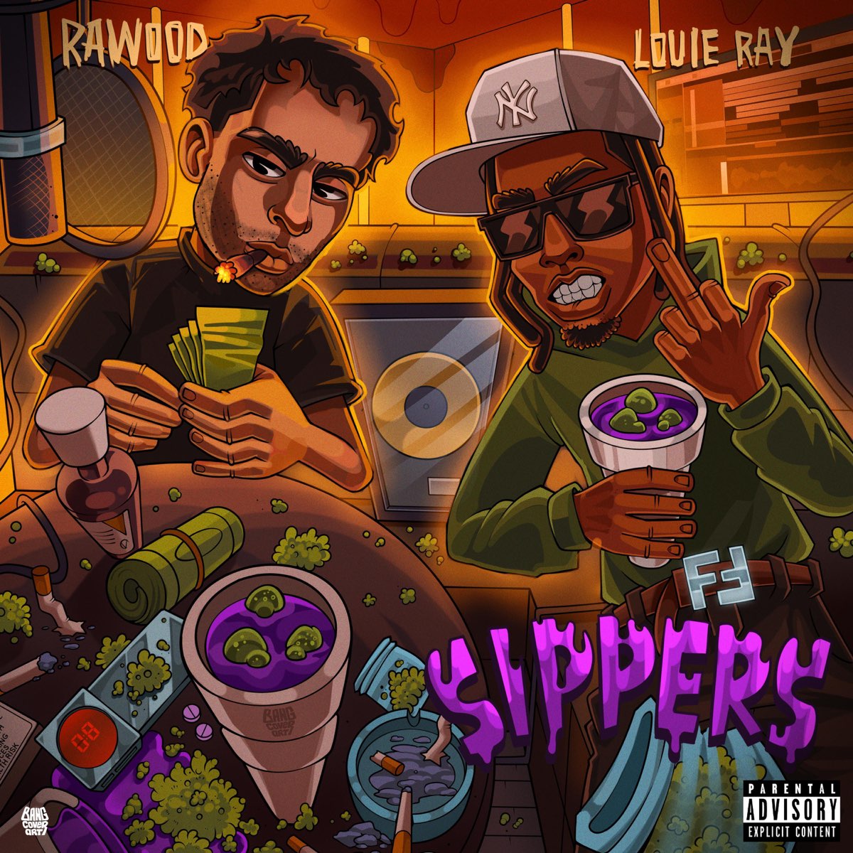 ‎Sippers - Single - Album by Rawood & Louie Ray - Apple Music