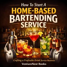 How to Start a Home-Based Bartending Service: Crafting a Profitable Drink Service Business from the Comfort of Your Home (Unabridged)