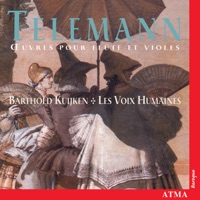 Telemann: Works for Flute and Violes - Barthold Kuijken, Susie Napper, Margaret Little & Eric Milnes