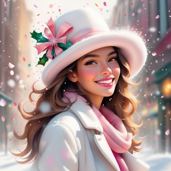 Snowflakes on My Lip Gloss