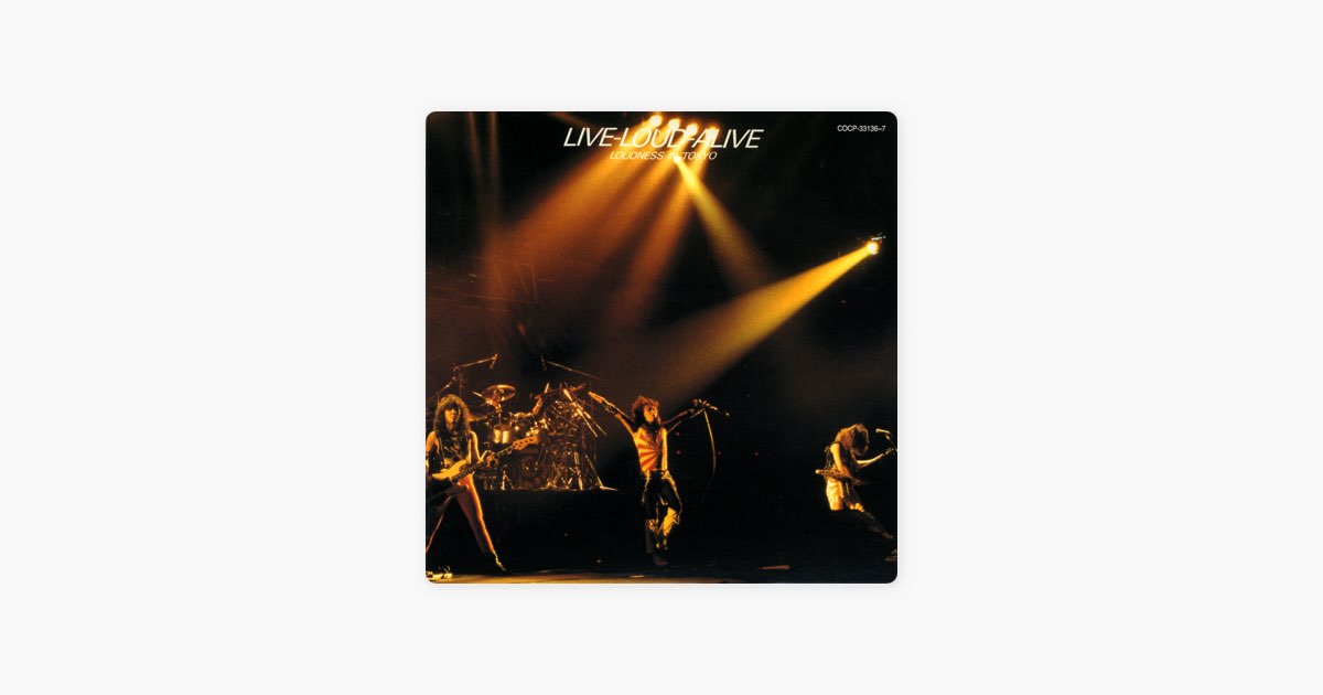 LIVE-LOUD-ALIVE LOUDNESS IN TOKYO ラウドネス Amazon.co.jp: LIVE-LOUD-ALIVE LOUDNESS IN TOKYO(紙ジャケット仕様