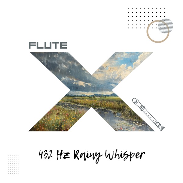 432 Hz Rainy Whisper: Flute Melodies for Peace