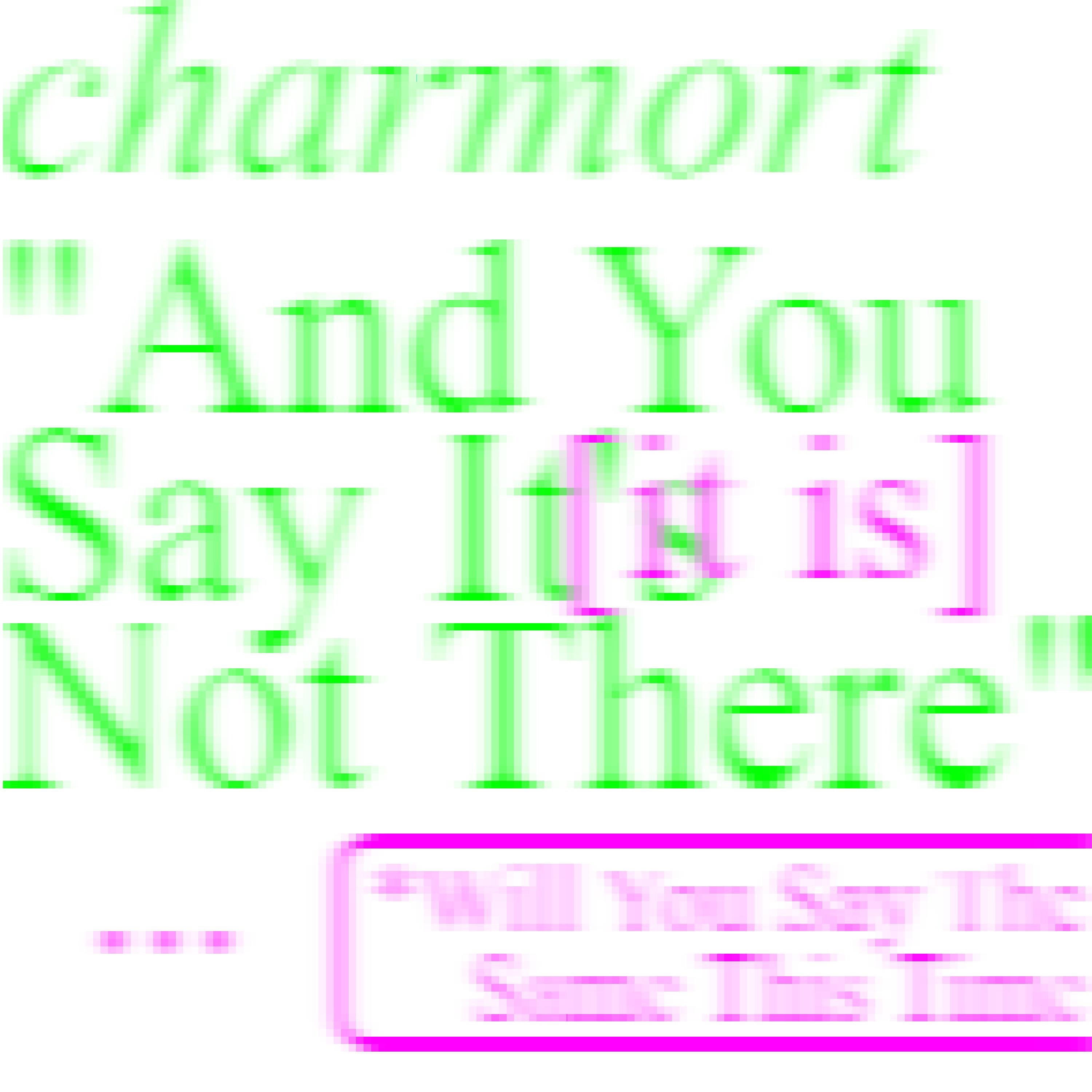 And You Say It's Not There - Single