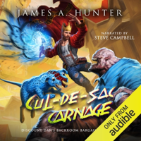 Cul-de-Sac Carnage: Discount Dan's Backroom Bargains, Book 2 (Unabridged) - James Hunter Cover Art