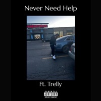 Never Need Help (feat. Trelly) - Single - Double-A Wavegod