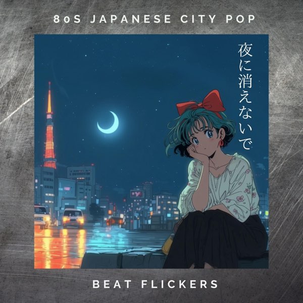 80s Japanese CITY POP ガラスの夜に心を揺らすシティポップバラード