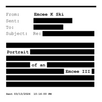 Portrait of an Emcee 3 - Single - Emcee K Ski