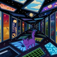 Multiverse 2 - Purrple Cat