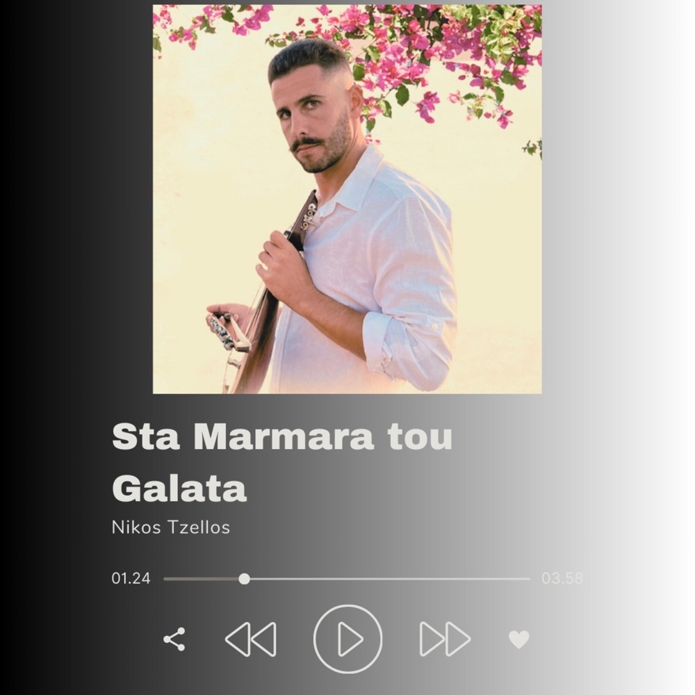 Обложка альбома «Sta Marmara tou Galata - Single» — Nikos Tzellos