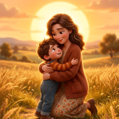 Mami, tu ești soarele meu song art