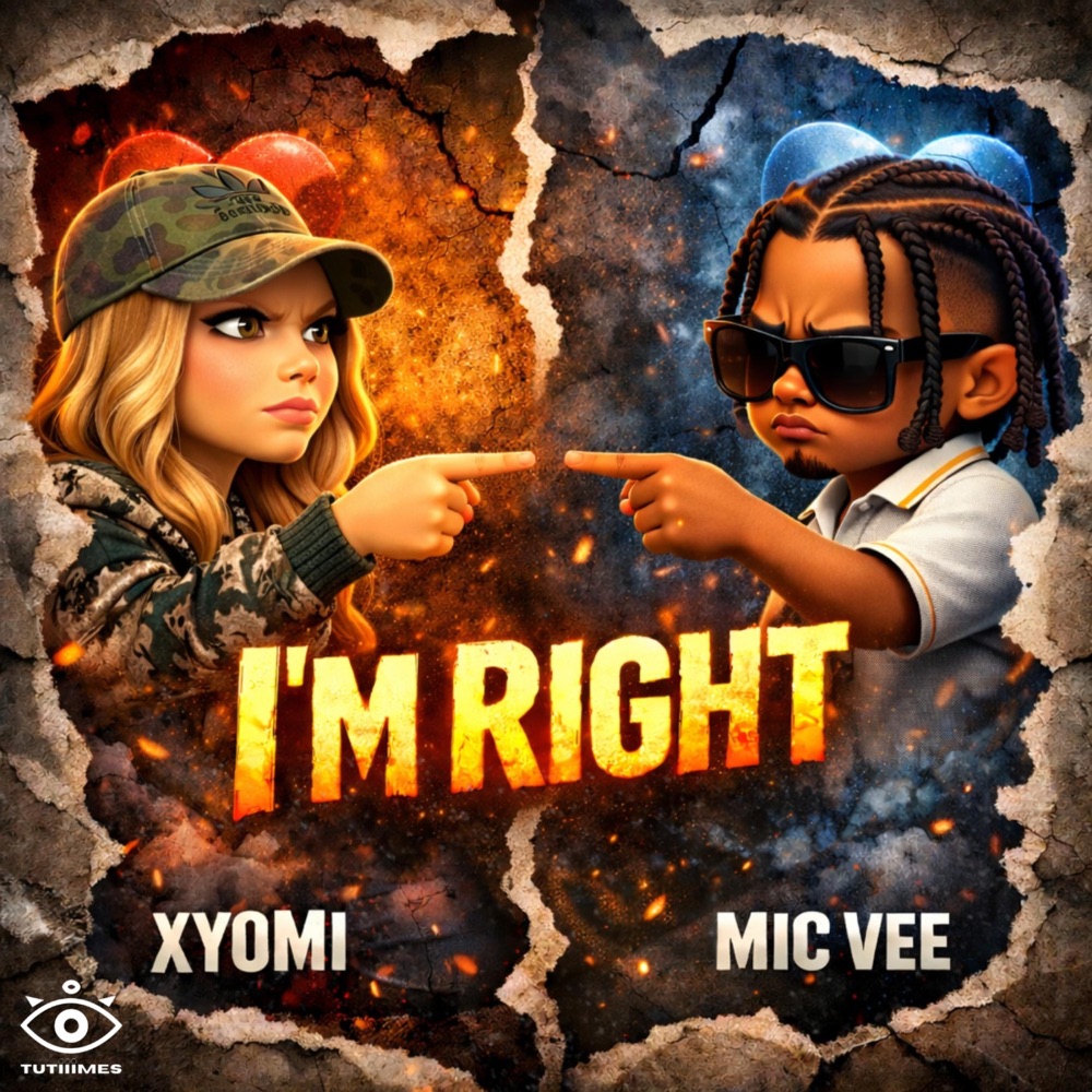 Обложка альбома «I'M RIGHT (feat. Mic Vee the Artist) - Single» — Xyomi