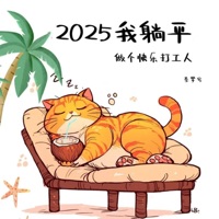 2025我躺平 (做个快乐打工人) - Single - 李梦兮