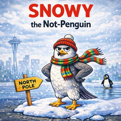 Snowy the Not-Penguin: A Mostly True Story (Probably), The Not-Penguin Files (Unabridged) cover